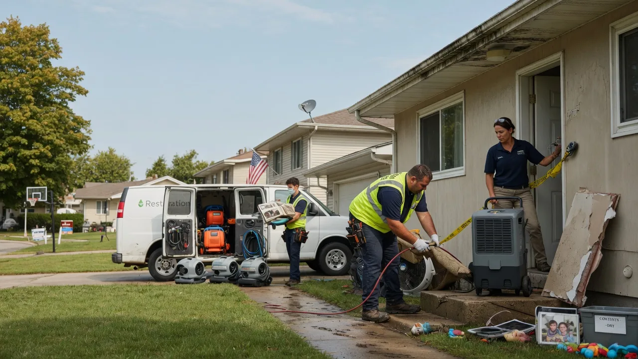 Water Damage Restoration in Mount Pleasant, IA near me